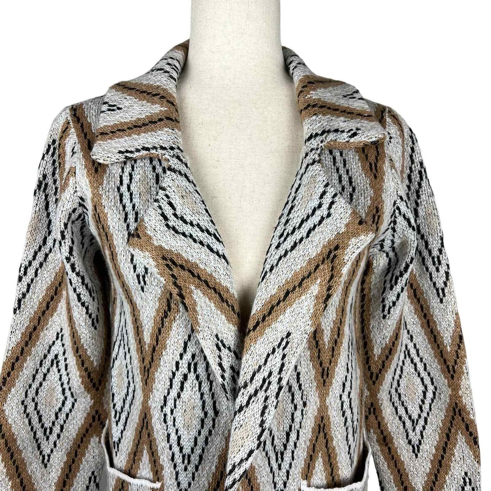 BY DESIGN‎ Rocco Plaid Blazer Cardigan Women's Small - Picture 3 of 16